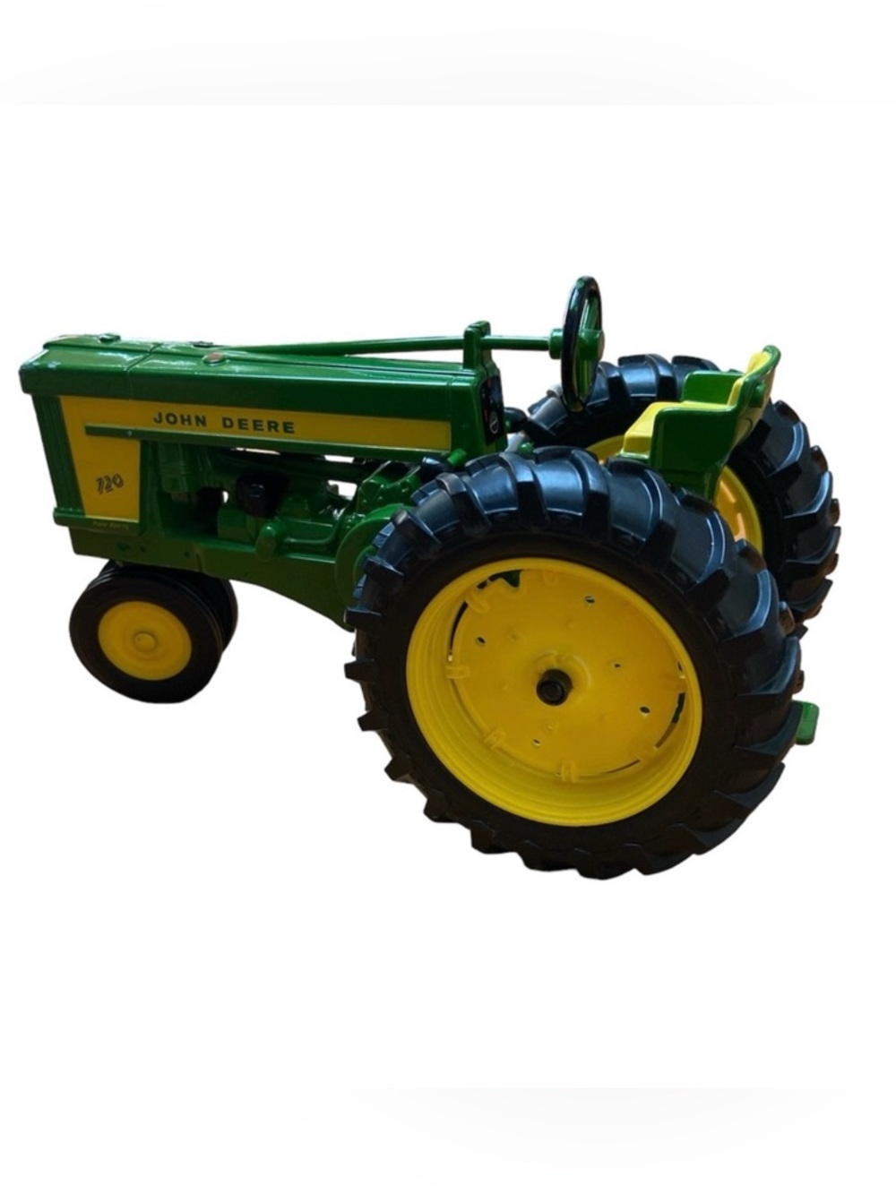John Deere 720 Diesel Narrow Front Precision Tractor 1/16 Scale Die Cast